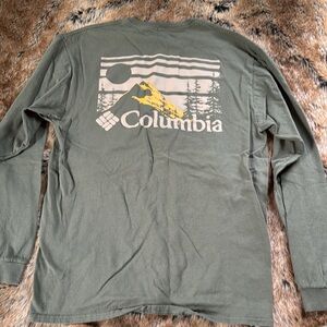 Columbia Men's Olive Short Sleeve Tee